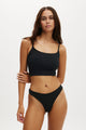 Cropped Tankini Swim Top