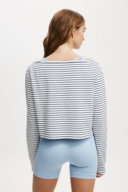 Active Stripe Longsleeve