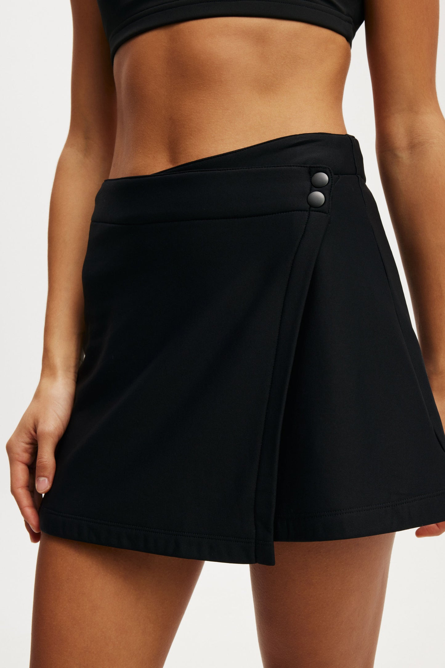 Fleece Lined Wrap Skirt