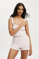 Rib Ruffle Cami