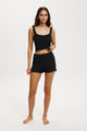 Rib Ruffle Short