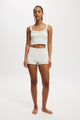 Rib Ruffle Short