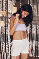 Rib Ruffle Short