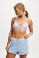 Rib Ruffle Short
