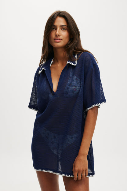 Beach Tunic Mini Dress