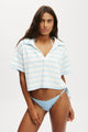 Terry Beach Short Sleeve Shirt
