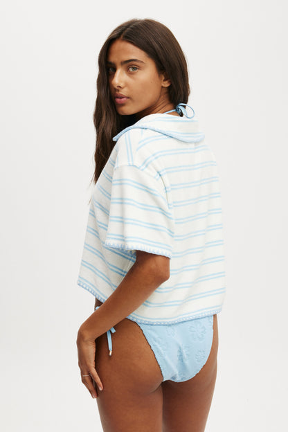 Terry Beach Short Sleeve Shirt