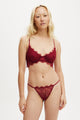 Eyelash Lace Underwire Bra
