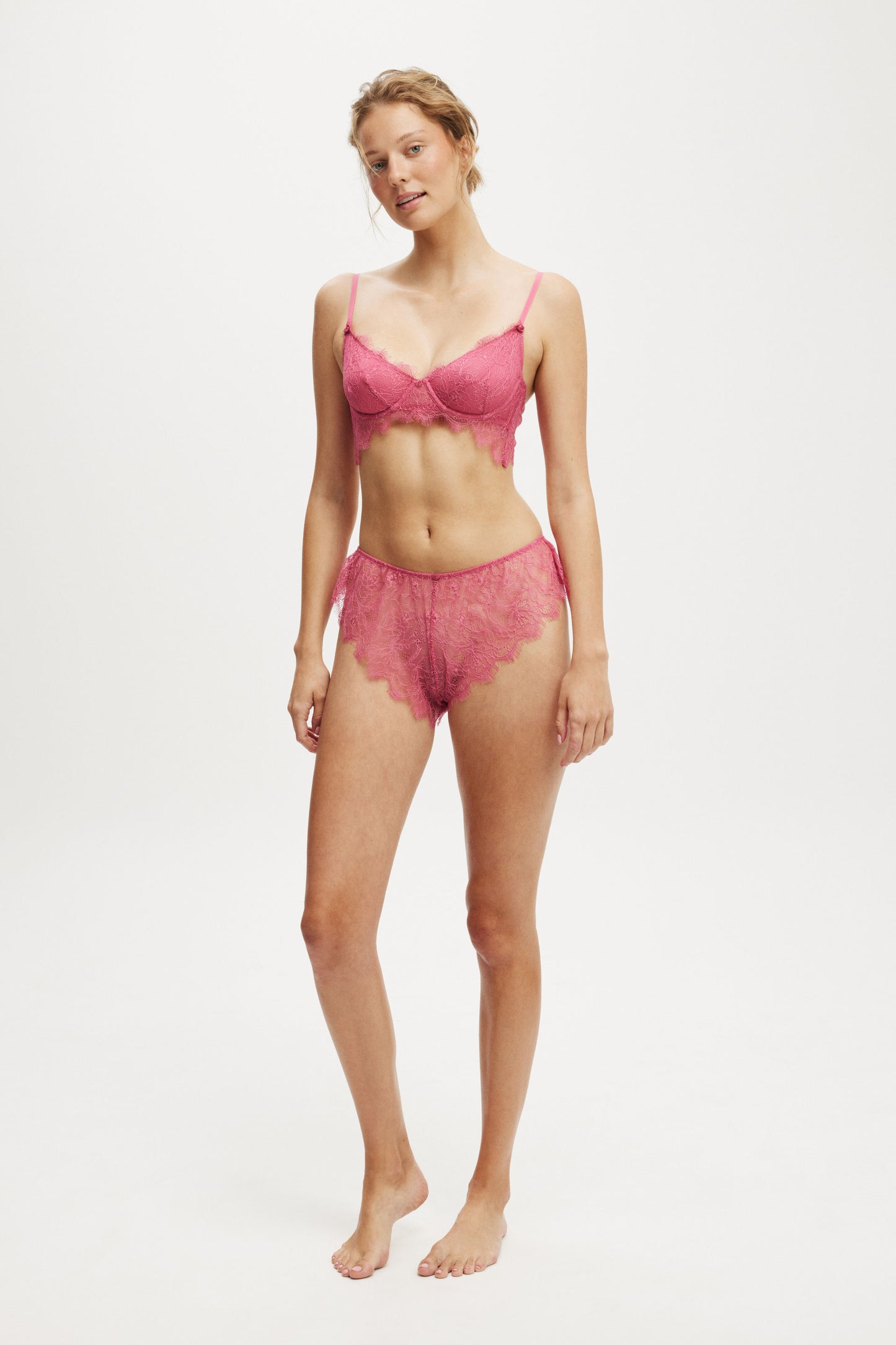 Eyelash Lace Underwire Bra