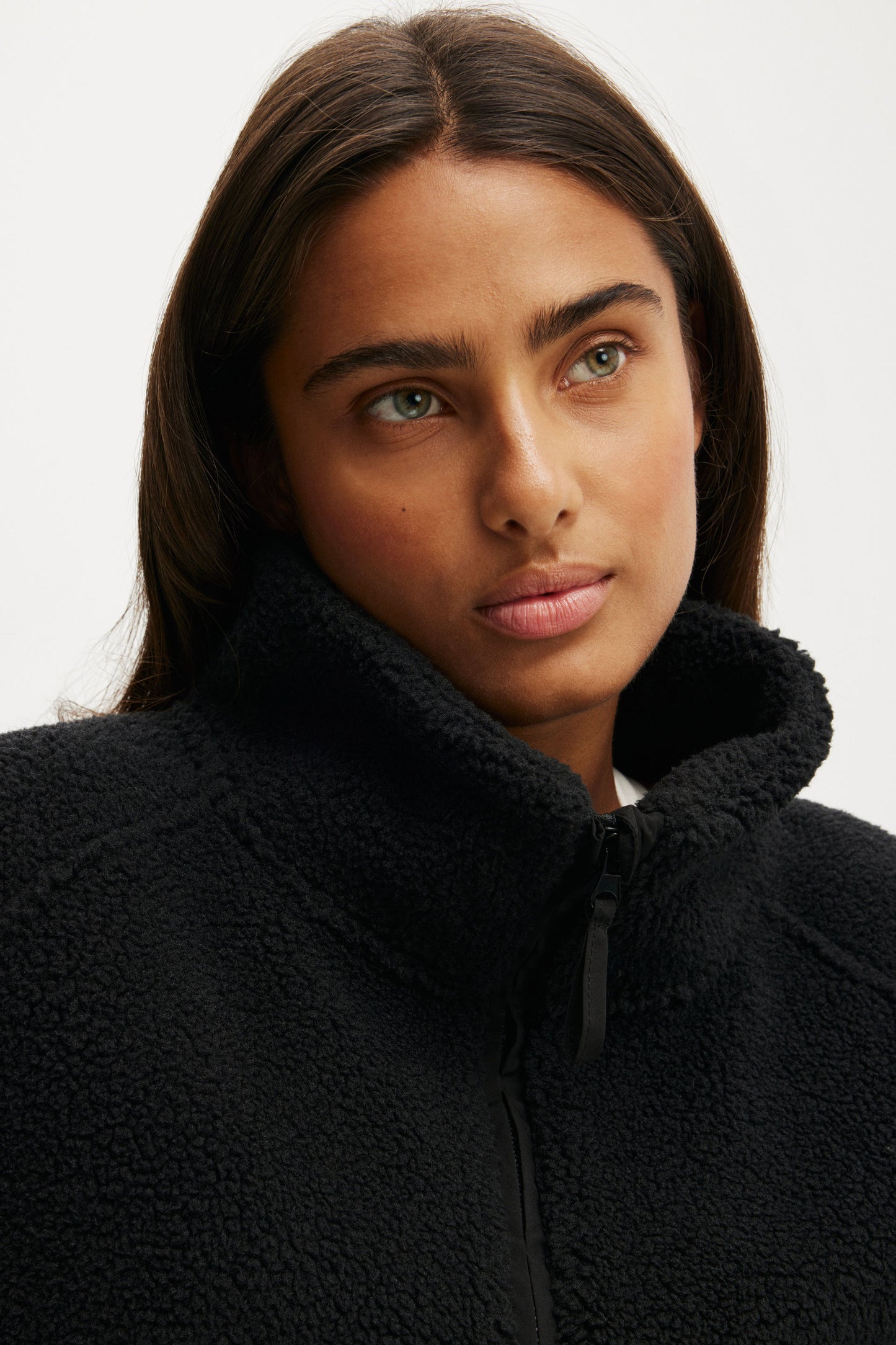 Balance Half Zip Sherpa Pullover Jacket