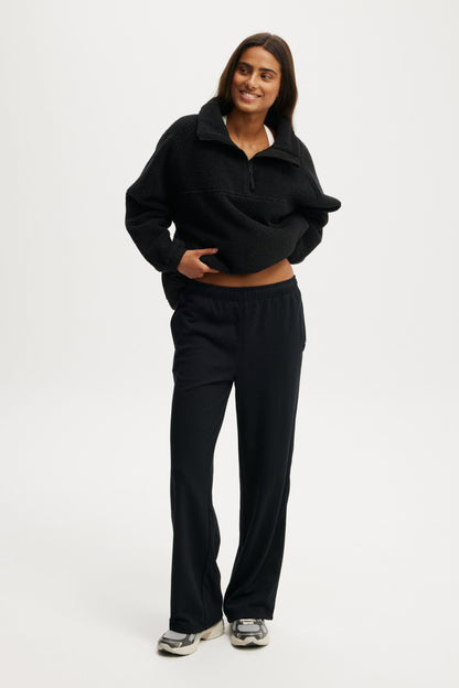 Balance Half Zip Sherpa Pullover Jacket