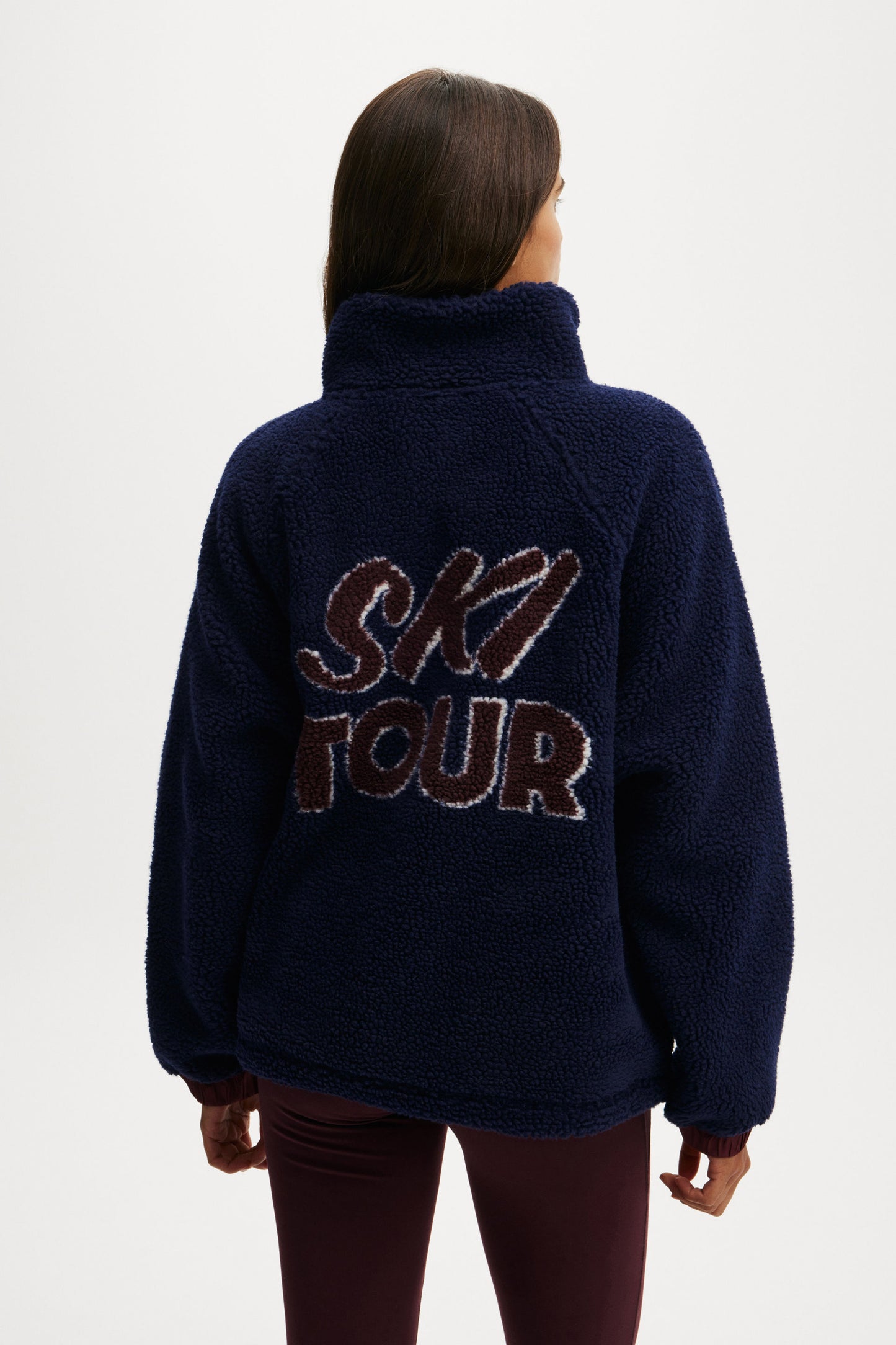 Balance Half Zip Sherpa Pullover Jacket