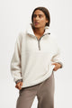 Balance Half Zip Sherpa Pullover Jacket