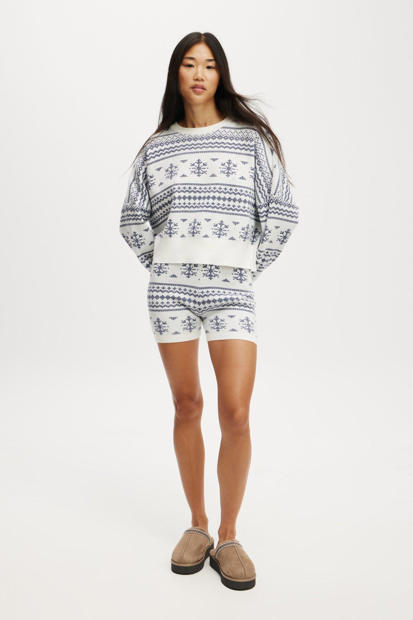 Novelty Knitted Short