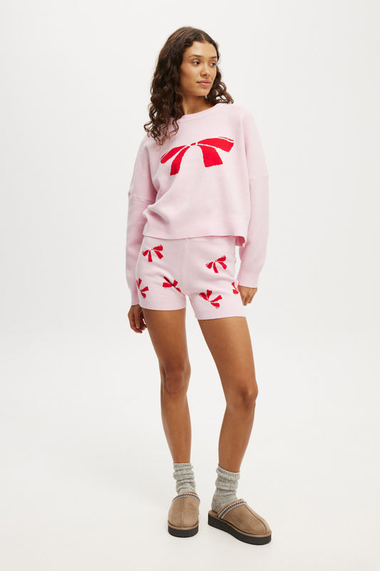 Novelty Knitted Short