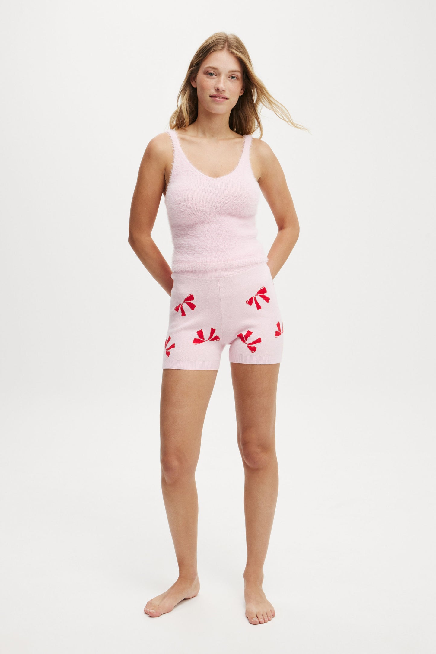 Fluffy Knitted Cami