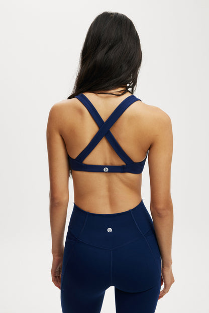 Ultra Soft Plunge Strappy Crop