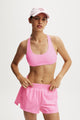Ultra Soft Plunge Strappy Crop