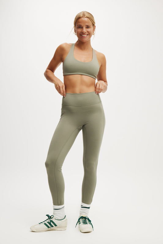 Ultra Soft Plunge Strappy Crop