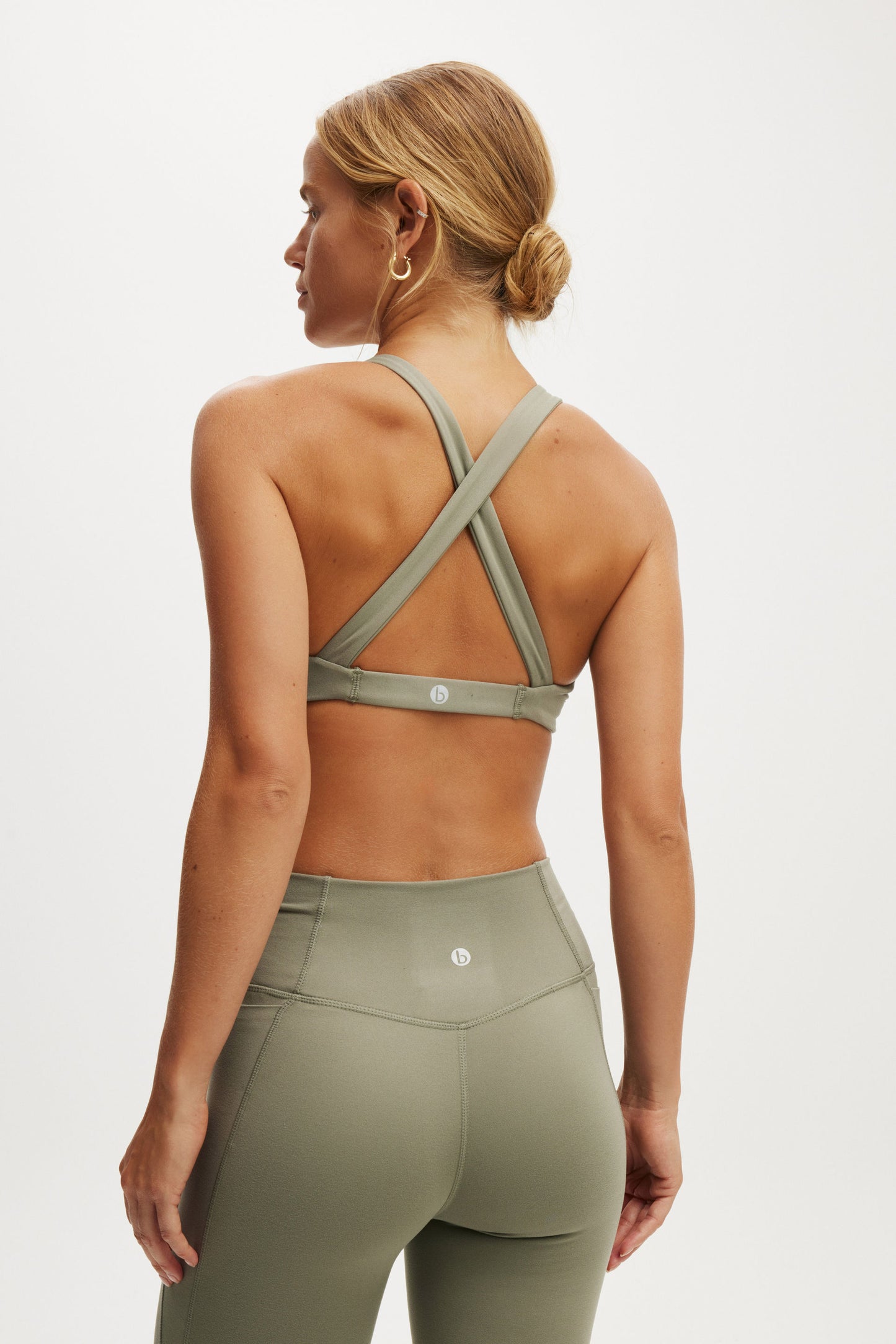 Ultra Soft Plunge Strappy Crop