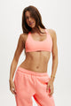 Ultra Soft Plunge Strappy Crop