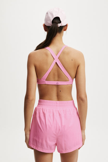 Ultra Soft Plunge Strappy Crop