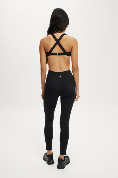 Ultra Soft Side Pocket Full Length Tight