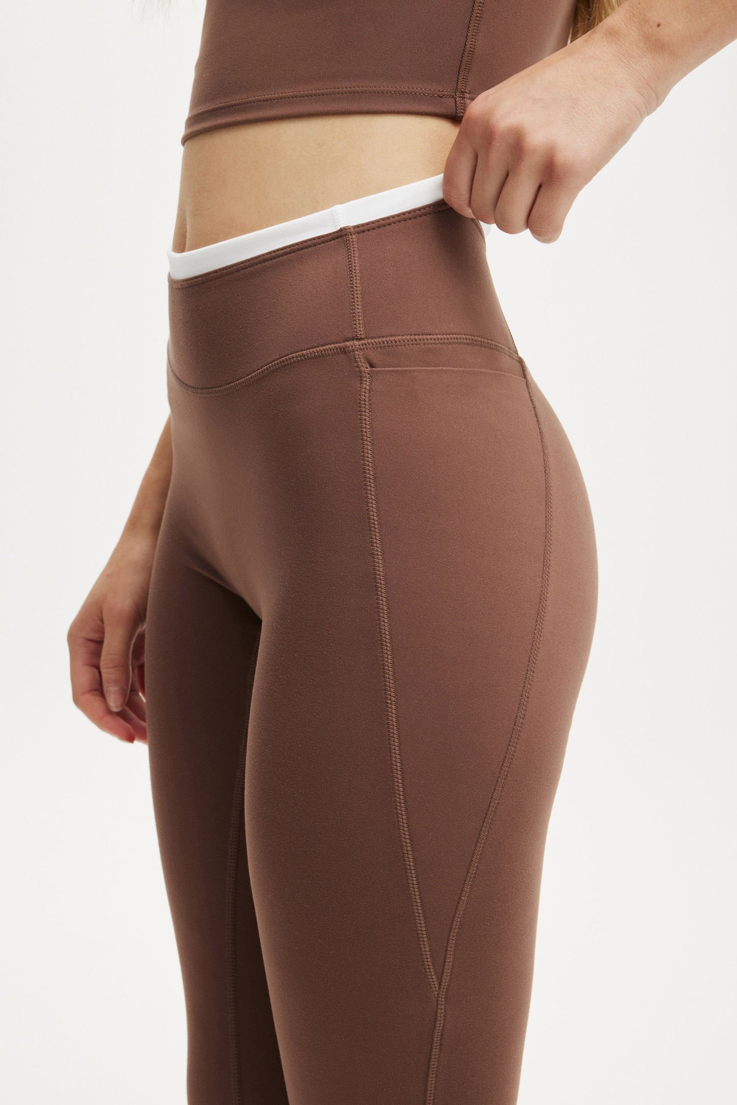 Ultra Soft Side Pocket Full Length Tight