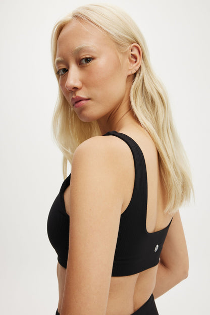 Ultra Soft Rib Crop