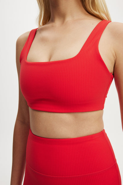 Ultra Soft Rib Crop