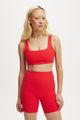Ultra Soft Rib Crop