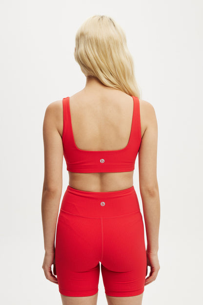 Ultra Soft Rib Crop