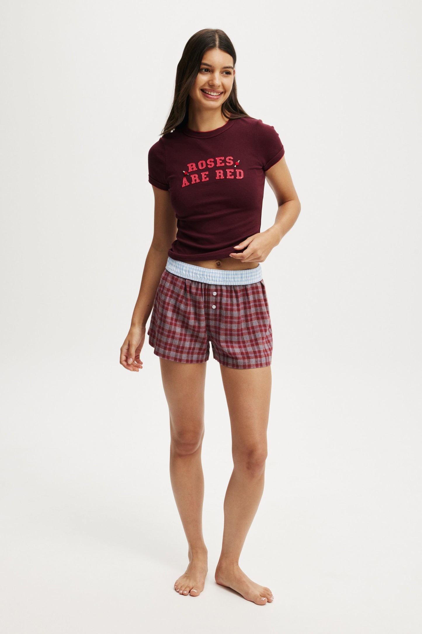 Pointelle Sleep Tee