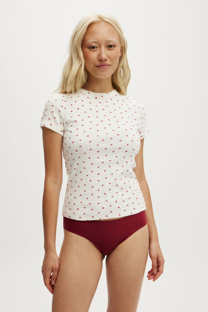 Pointelle Sleep Tee