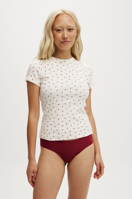 Pointelle Sleep Tee