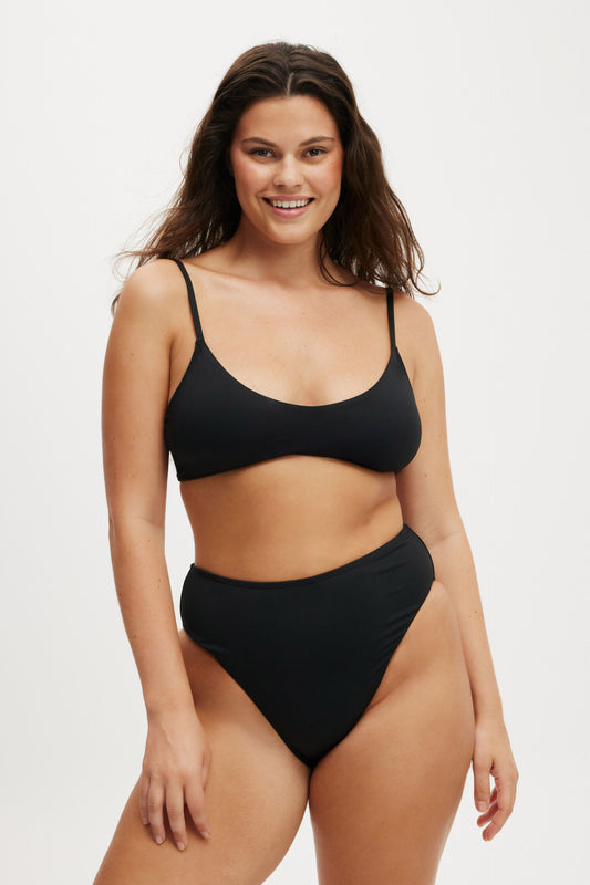 Super Scoop Bikini Top