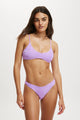 Super Scoop Bikini Top