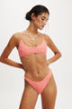 Super Scoop Bikini Top
