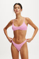 Super Scoop Bikini Top