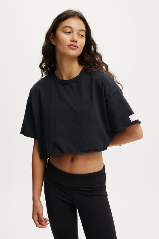 Active Relaxed Cropped Tshirt