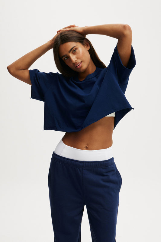 Active Relaxed Cropped Tshirt