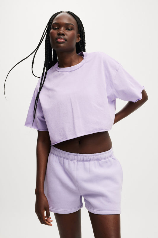 Active Relaxed Cropped Tshirt