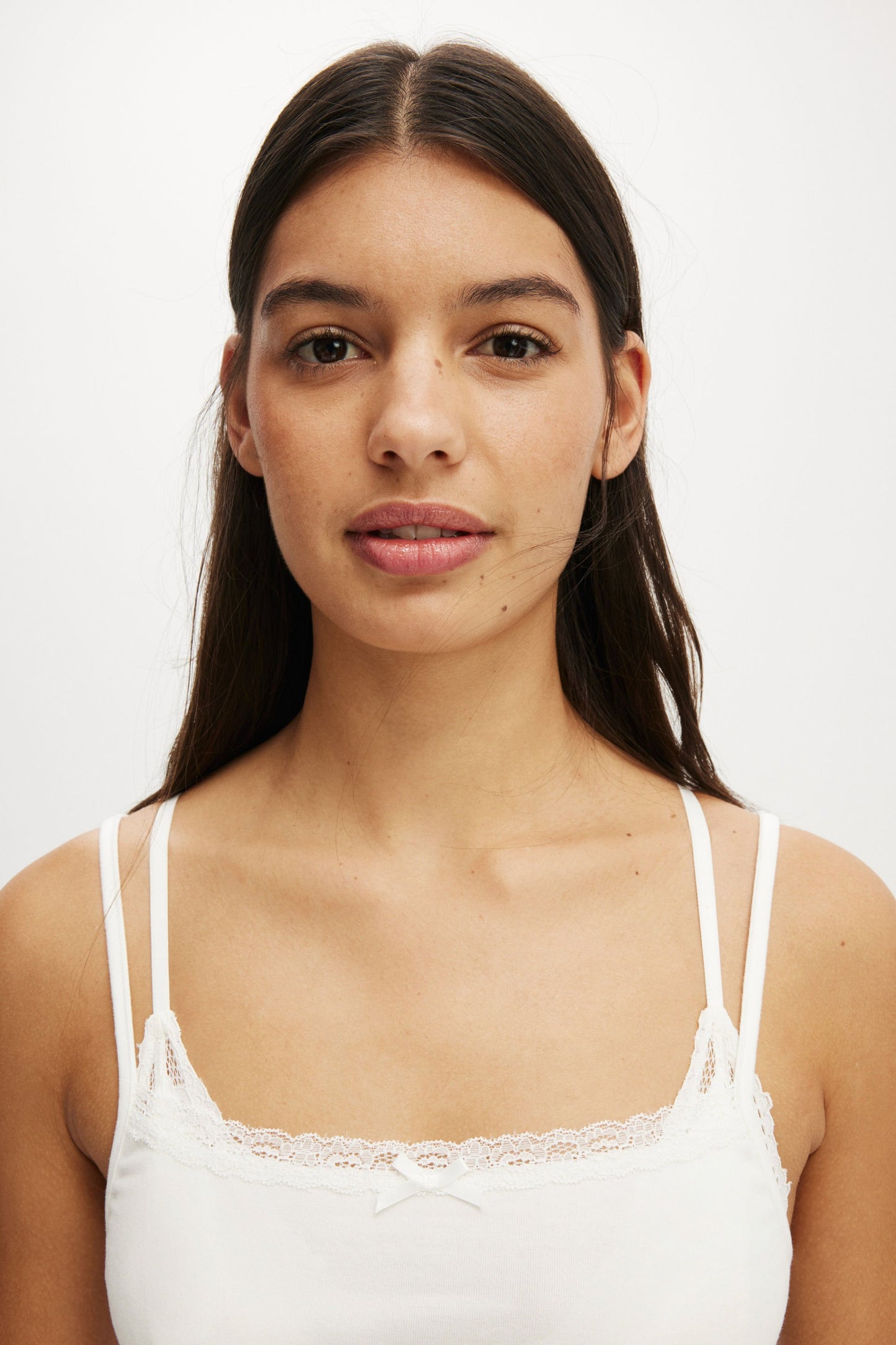 Peached Jersey Lace Cami