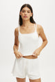 Peached Jersey Lace Cami