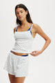 Peached Jersey Lace Cami
