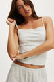 Peached Jersey Lace Cami