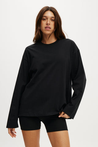 Long Sleeve Graphic Crew