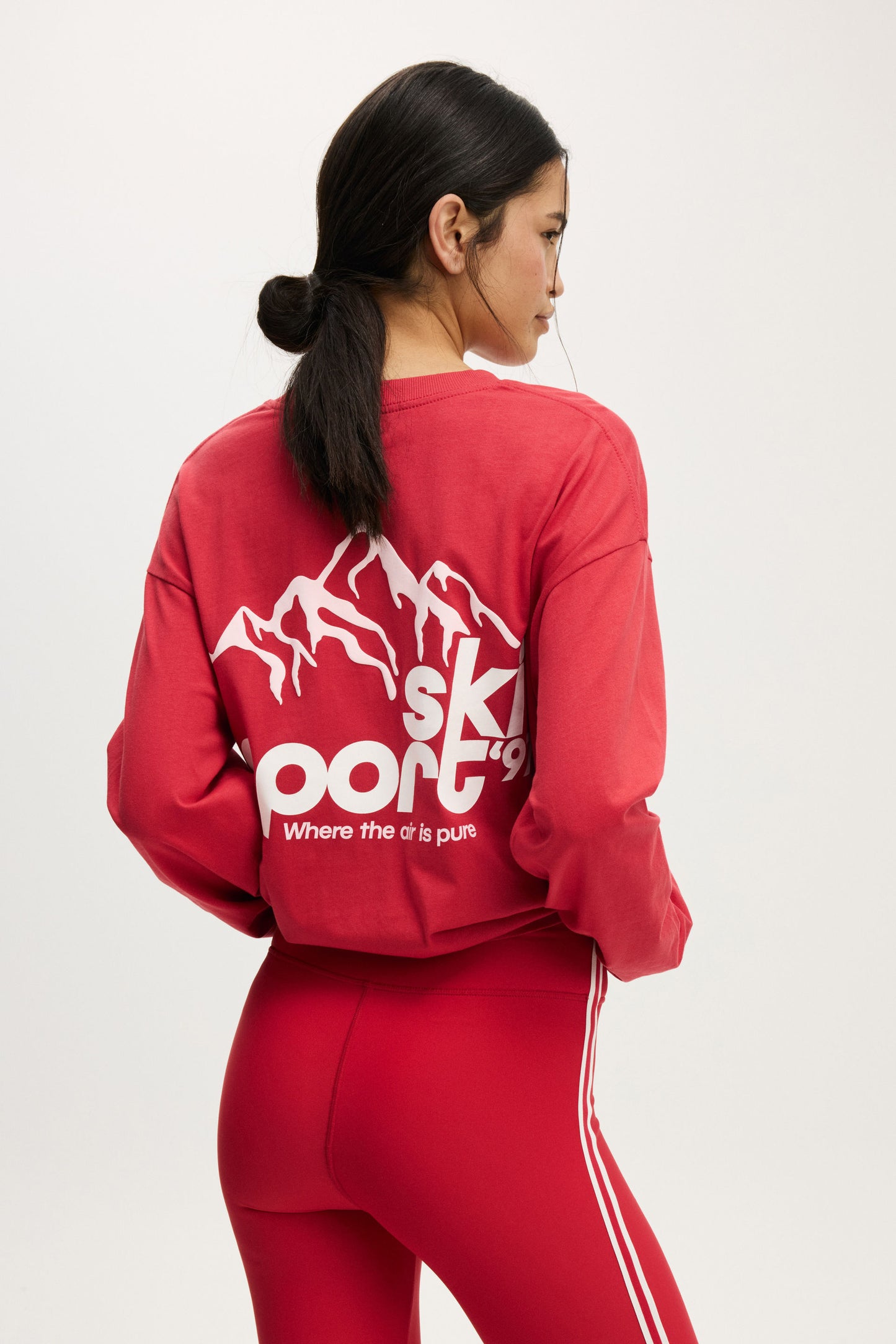 Long Sleeve Graphic Crew