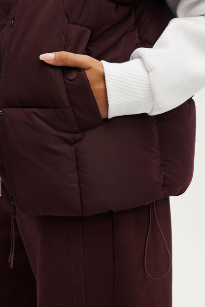 The Mother Puffer Quilted Vest