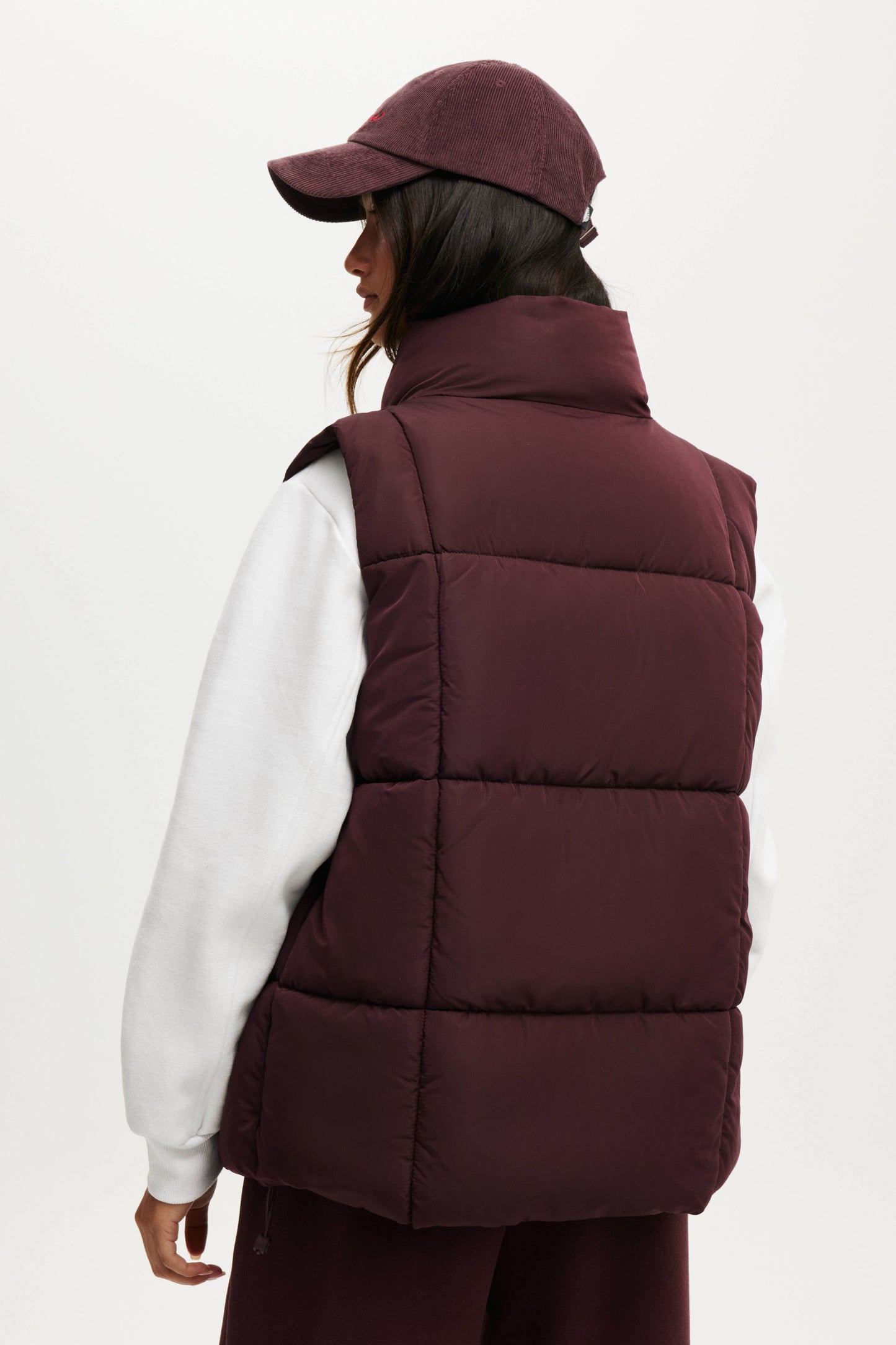 The Mother Puffer Quilted Vest